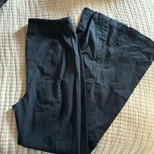 Free People flare slit pants